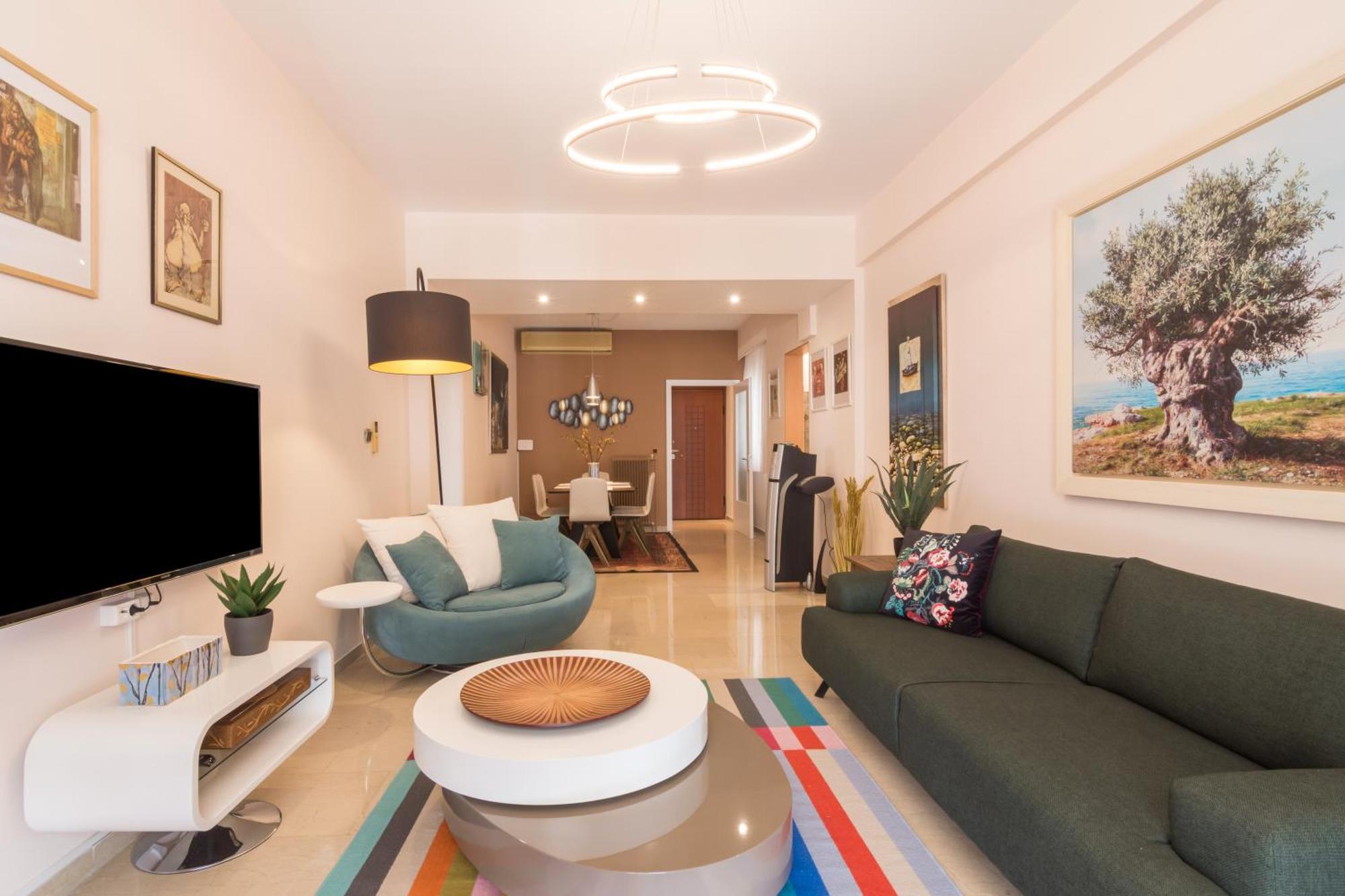 Three Bedrooms Apt In Kallithea アテネ エクステリア 写真