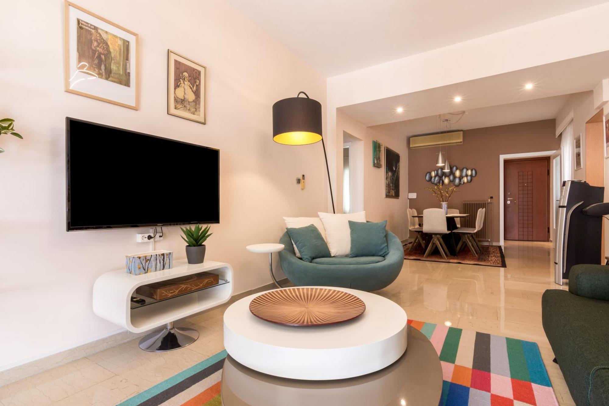 Three Bedrooms Apt In Kallithea アテネ エクステリア 写真