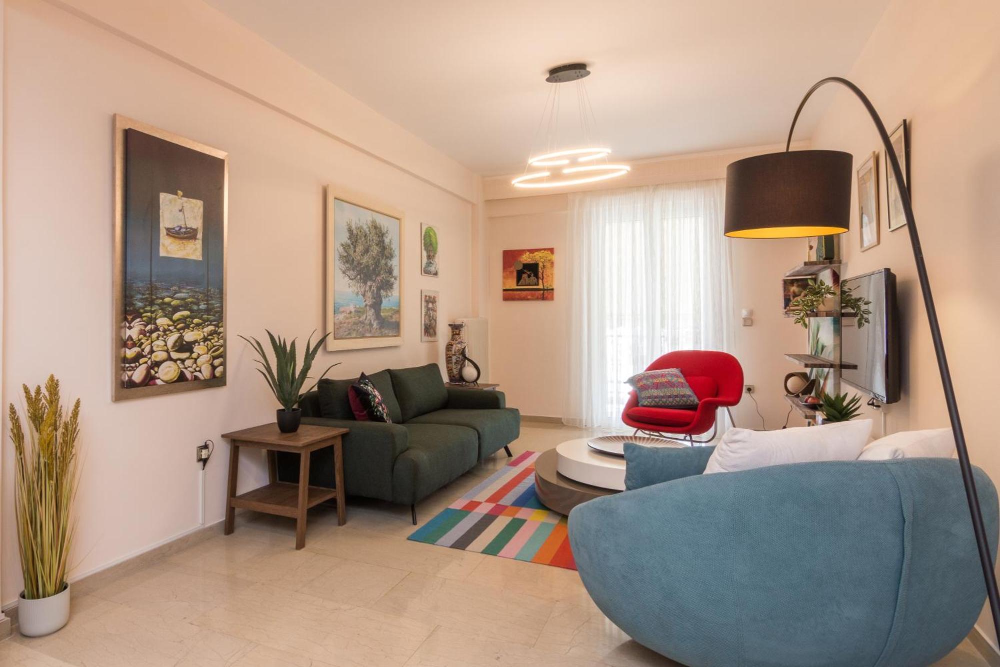 Three Bedrooms Apt In Kallithea アテネ エクステリア 写真