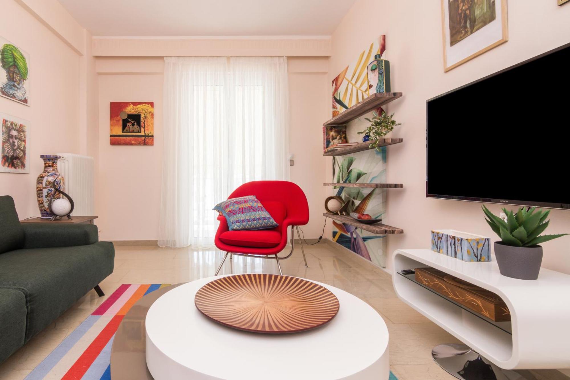 Three Bedrooms Apt In Kallithea アテネ エクステリア 写真
