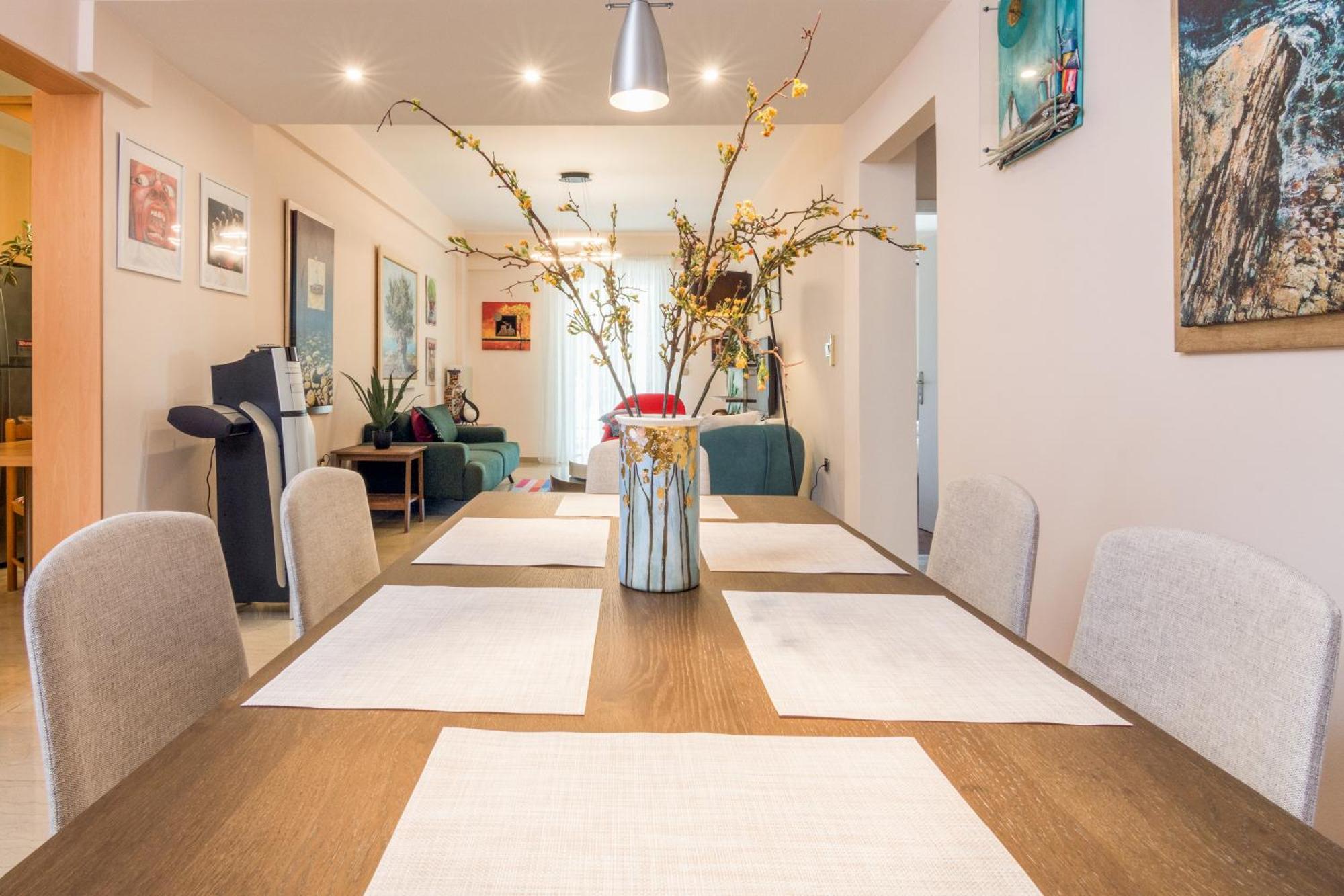 Three Bedrooms Apt In Kallithea アテネ エクステリア 写真