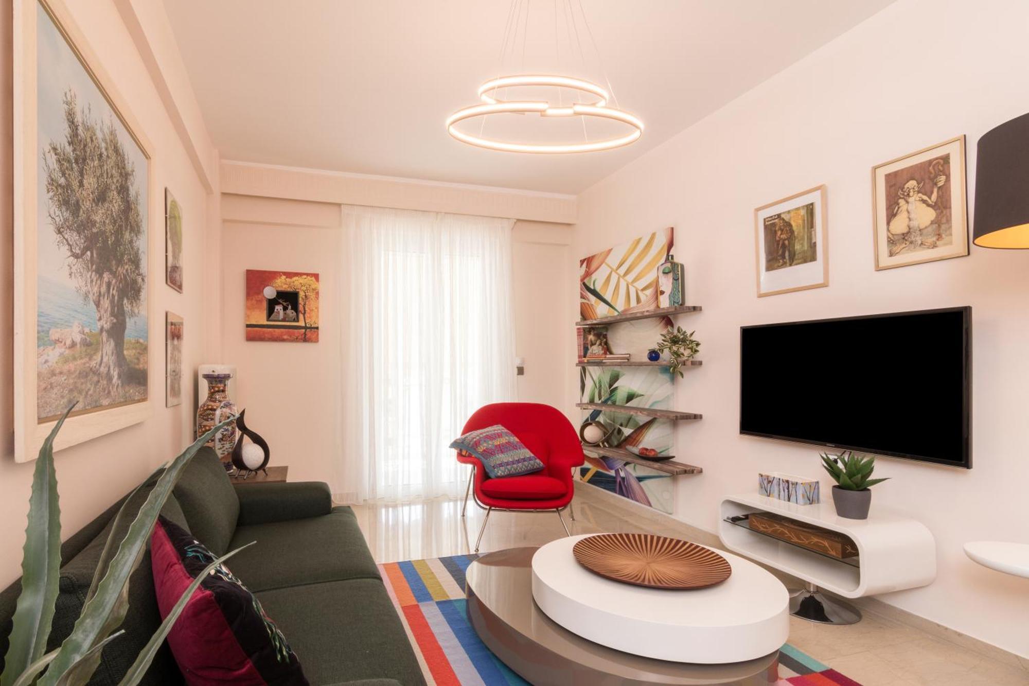Three Bedrooms Apt In Kallithea アテネ エクステリア 写真